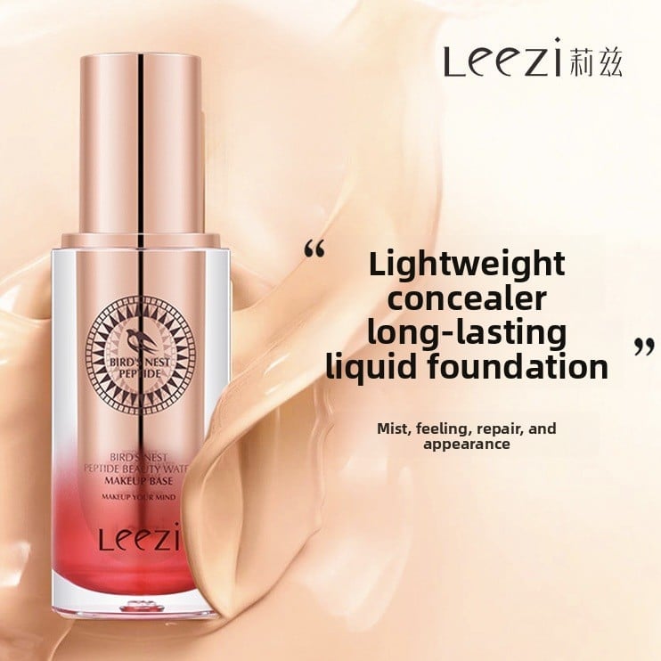 Bird?s Nest Skincare Foundation ? Concealing, Pore-Blurring, Hydrating & Waterproof